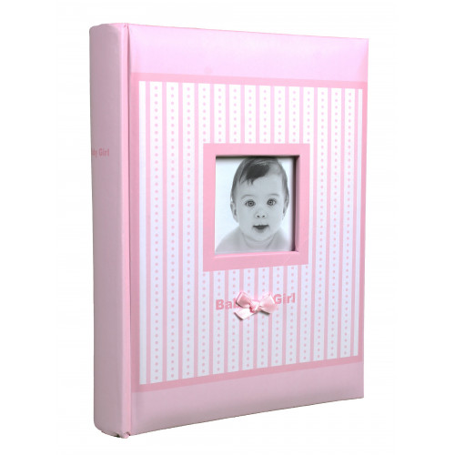 Album photo à pochettes "Baby 8" pour 200 photos 10x15 - Rose