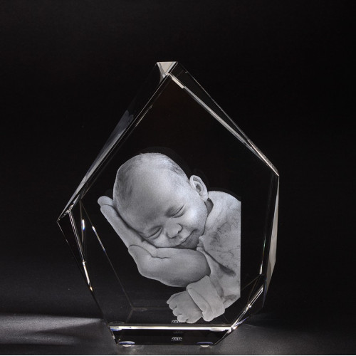 3D ICEBERG L en verre Viamant personnalisable