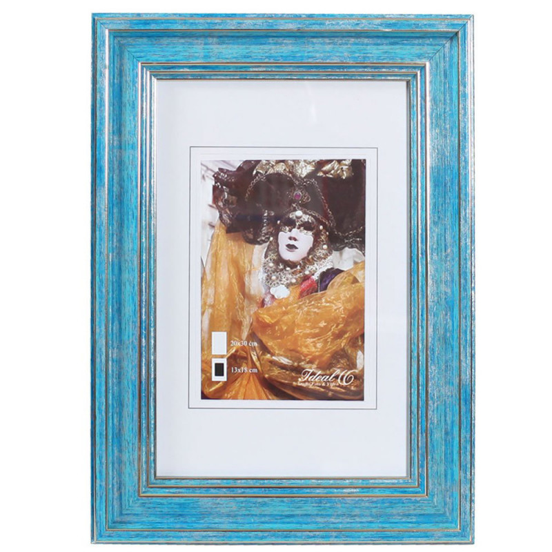 Cadre photo Bleu Lagon