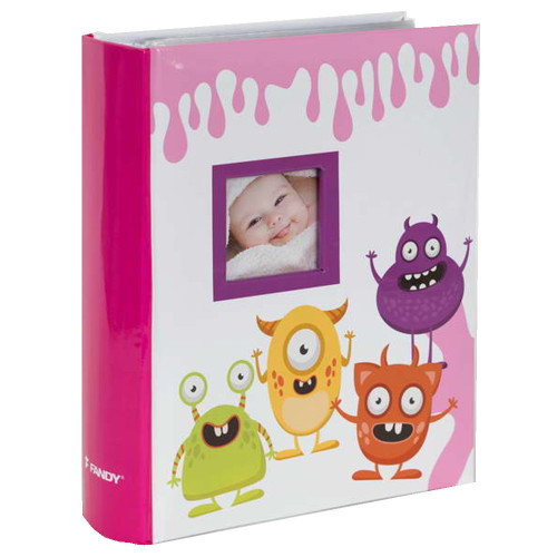 Album bébé CPC Spookies rose 300 pochettes 10X15