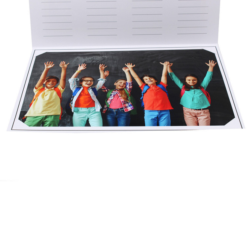 Cartonnage photo scolaire - Groupe 20x30 - Voyage-detail