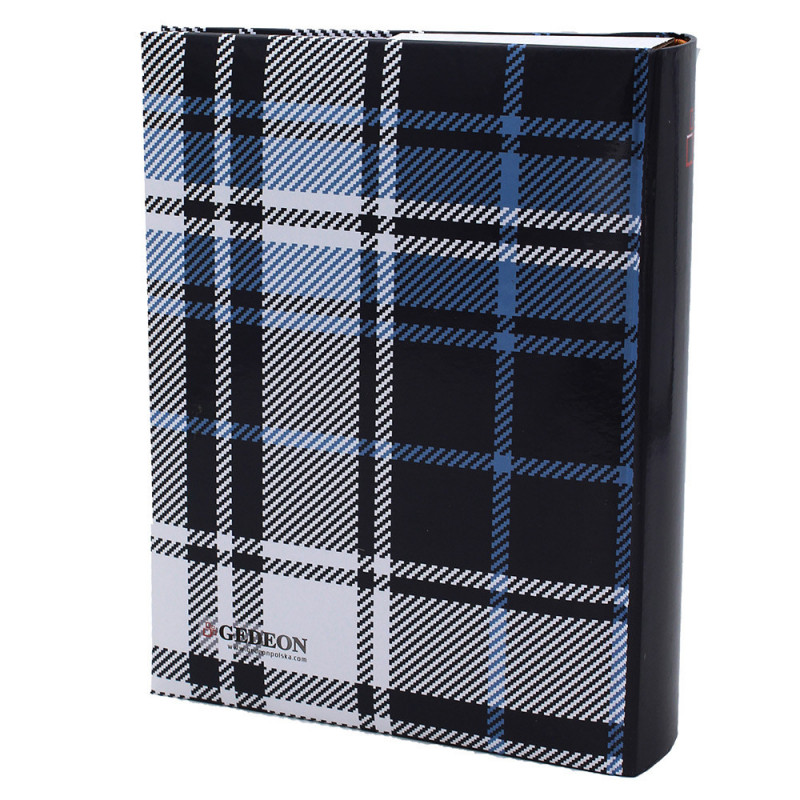 Lot de 2 albums photo Tartan 300 pochettes 10x15-dos bleu marine
