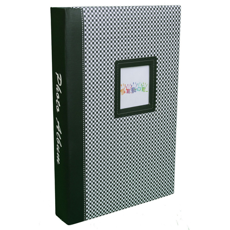 album photo elements 300 pochettes 10x15 noir vert