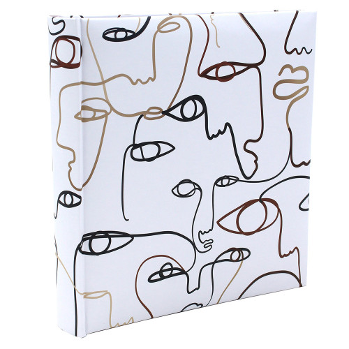 Lot de 2 albums photo Visage 200 pochettes 10x15 blanc