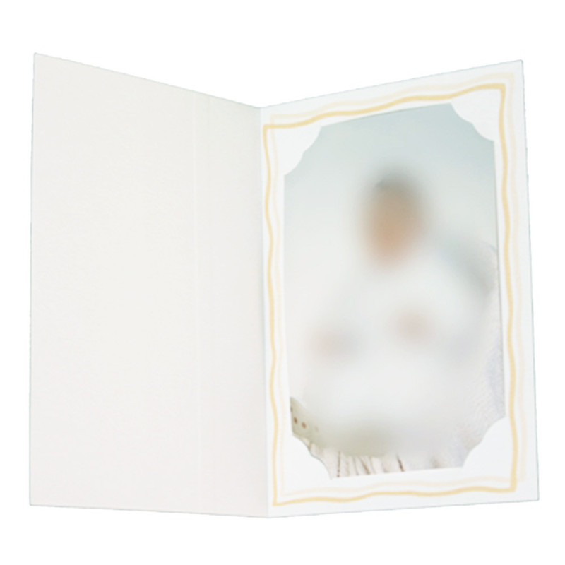 Lot de 100 cartonnages photo 15x23 Trio orange