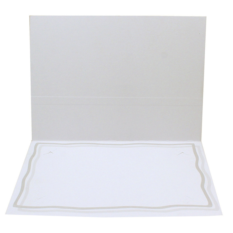 Lot de 40 cartonnages photo 15x21-15x20 Trio gris vert