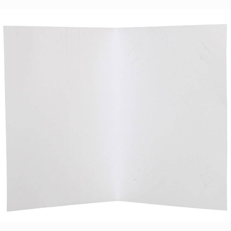 Lot cartonnage photo blanc Personnalisable - Vertical 