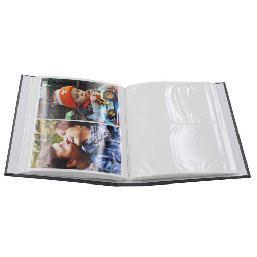 Album photo Dual gris 200 pochettes 10x15