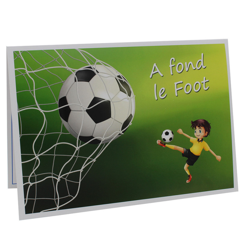 lot de 50 cartonnages photo scolaire - Groupe 20x30 - A fond le foot