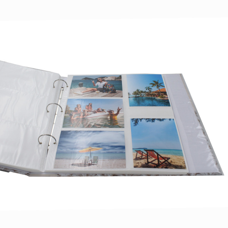Lot de 2 classeurs photos Ariane Bohème à pochette pour 400 photos 11x15