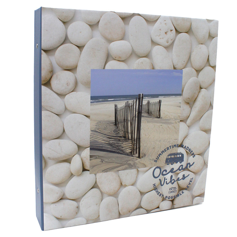 Lot de 2 classeurs photos Ariane Ocean Vibes à pochette pour 400 photos 11x15