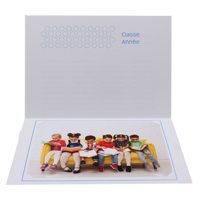 Cartonnage photo scolaire - Groupe 18x24 - Science