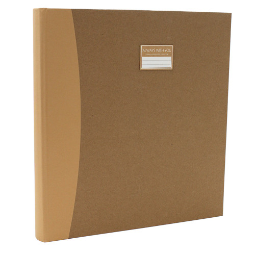 Album photo traditionnel Kp Eye catcher kraft brun 60 pages
