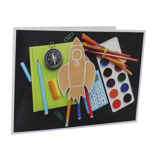 Lot 15 cartonnages scolaires - Groupe 20x30-20x25-18x27-18x25-18x24 avec RABAT - Fusée