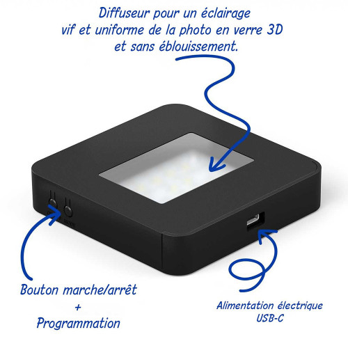 Socle lumineux Multi couleurs M