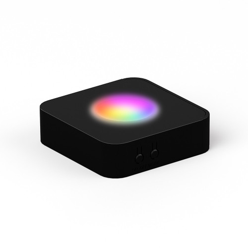 Socle lumineux plat Multi couleurs pour Aura Rise M vertical